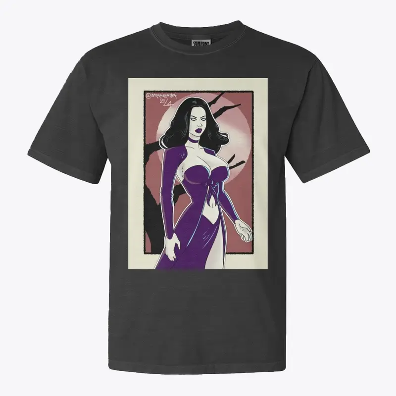 Gothic Vamp Girl Poster Art